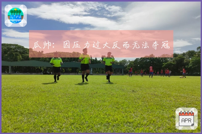瓜帅：因压力过大反而无法夺冠